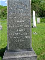 Comfort, James and Mary A. (McKune)